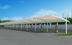 洪洞县膜结构停车棚