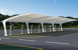 洪洞县膜结构停车棚